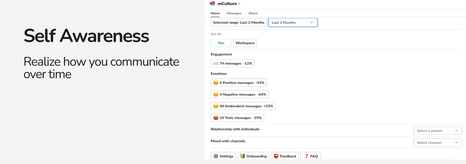 Micro Culture — people analytics in Slack